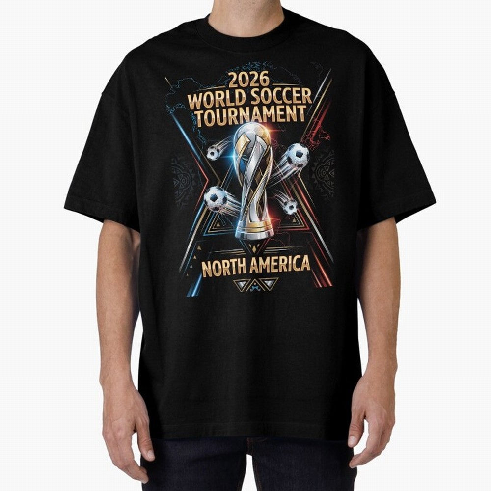 2026 FIFA Classic T-Shirt Support Your Favorite Stars during the FIFA World Cup 2026 USA Canada Mexico Journey through Messi, Neymar and Mbappe Highlights, Argentina, France and Brazil Pride, Vintage Soccer Flavor, Modern Football Stars, National