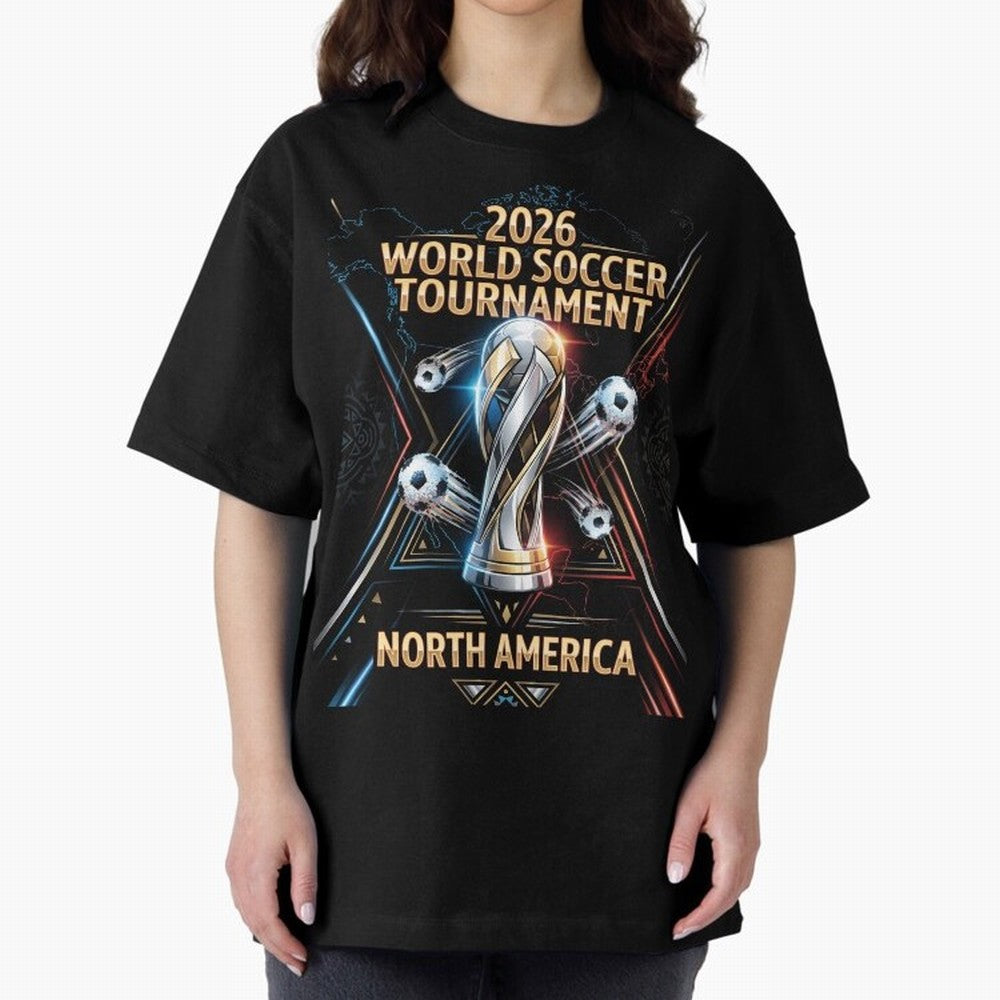 2026 FIFA Classic T-Shirt Support Your Favorite Stars during the FIFA World Cup 2026 USA Canada Mexico Journey through Messi, Neymar and Mbappe Highlights, Argentina, France and Brazil Pride, Vintage Soccer Flavor, Modern Football Stars, National