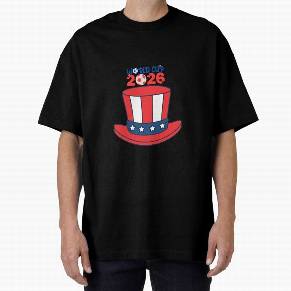 Patriotic Soccer Hat Design for FIFA World Cup 2026 Celebration Classic T-Shirt Back Your Heroes with FIFA World Cup 2026 for Fans of Cristiano Ronaldo, Haaland and CR7 and France, Bringing Stadium Memories, Football Loyalty, International Chants