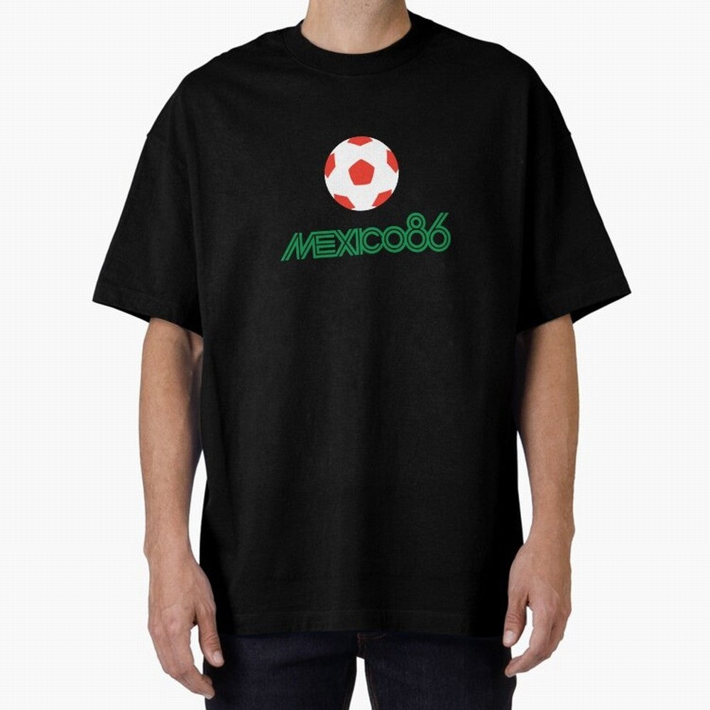 Mexico Soccer World Cup 1986 Classic T-Shirt Feel the Trophy Chase of FIFA World Cup 2026 Group Stage Spirit, Highlighting France, Messi, Classic Soccer Heritage, Championship Pressure, Fan Loyalty and International Pride; Great for Supporters Who