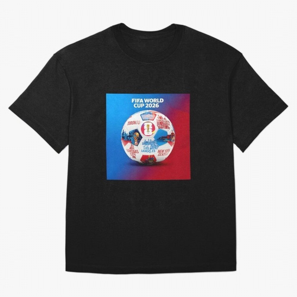 North America Football 2026 Classic T-Shirt Show Love for Legendary Goals in Global Football Passion for FIFA World Cup 2026 Group Stage, with Messi, Neymar and Mbappe, England, Fan Favorite Moments, National Team Passion, Big Match Drama and