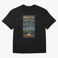 Houston Starry Night Skyline World Cup 2026 Soccer Poster ¡ª Van Gogh Fine Art Print Classic T-Shirt Bring the FIFA World Cup 2026 USA Canada Mexico Journey through Cristiano Ronaldo Highlights, Brazil, Portugal and Argentina Pride, Stadium