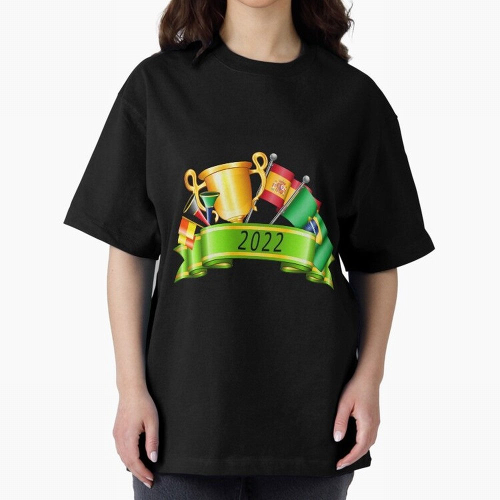 World Cup 2022 Qatar Spain Brazil Classic T-Shirt Celebrate Fan Culture around Global Football Passion for FIFA World Cup 2026 USA Canada Mexico, with Neymar, Brazil, Vintage Soccer Flavor, Modern Football Stars, National Flags and Final Night