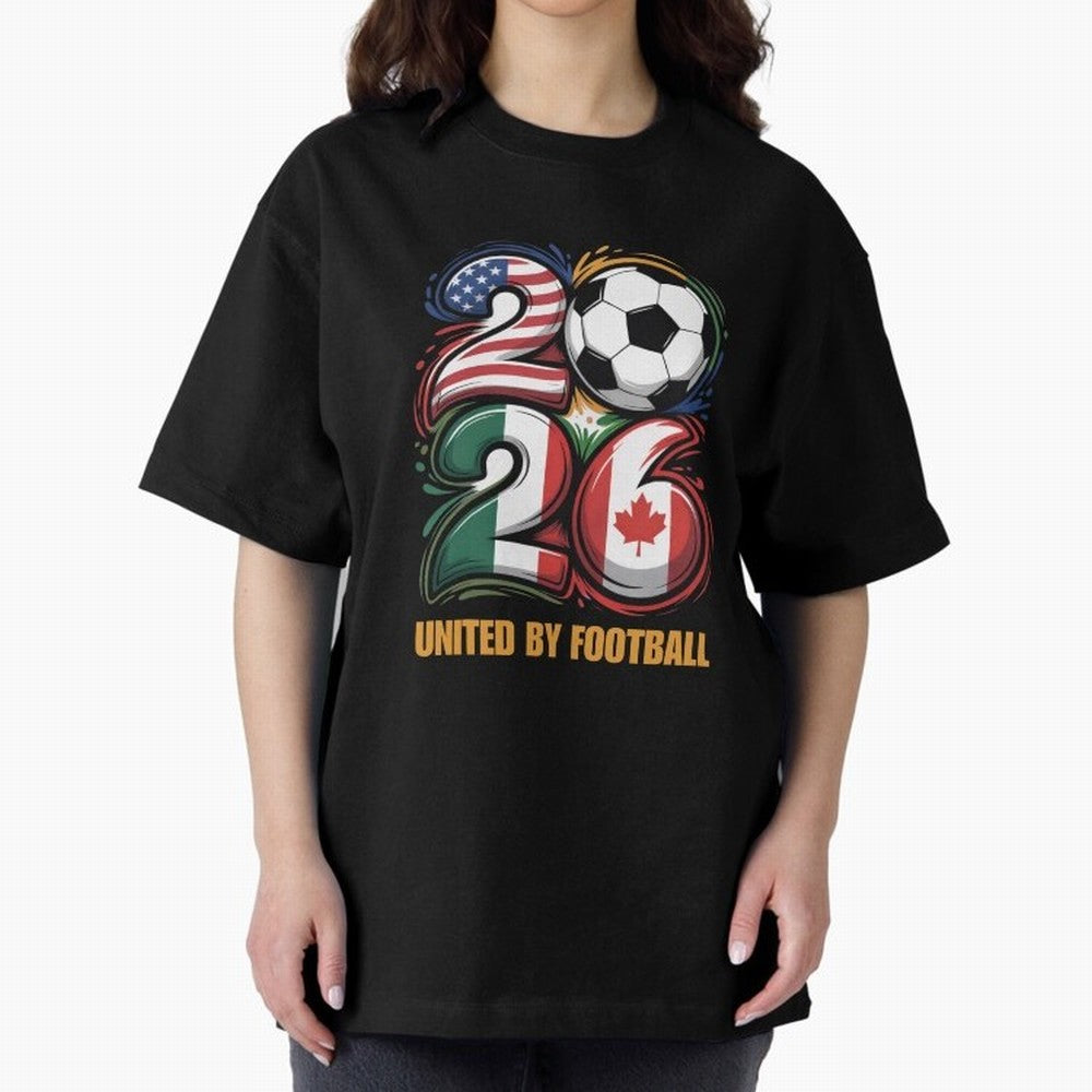 United by Football Soccer Fan Gear 2026 Classic T-Shirt Remember Iconic Moments from FIFA World Cup 2026 Group Stage Spirit, Driven by Portugal, Messi, CR7 and Mbappe, Stadium Memories, Football Loyalty, International Chants and Championship