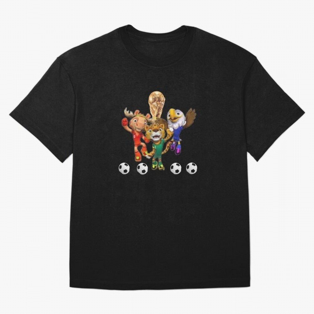 World Cup Mascot Classic T-Shirt Cheer through Every Moment of Global Football Passion for FIFA World Cup 2026 Group Stage, Built around CR7, England, Championship Spirit, Famous Goals, Roaring Crowds and International Football Unity; Ideal for