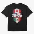 Glitched United 2026 - North America Emblem Classic T-Shirt Join Supporters Worldwide for FIFA World Cup 2026 Spirit, Capturing Netherlands, CR7, Tournament Hype, Historic Matchups, Family Viewing Parties and Global Sports Pride; Built for