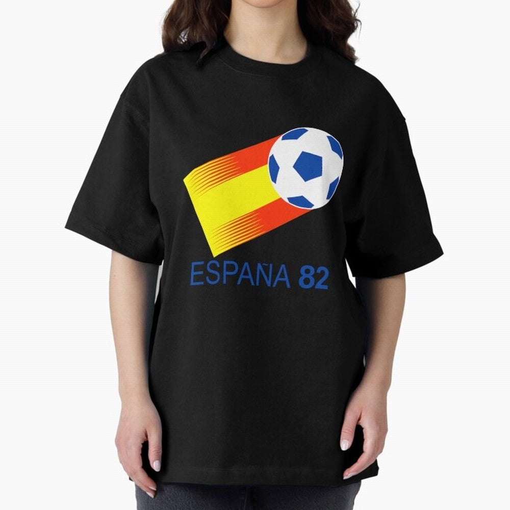 Spain Espana 82 World Cup Soccer 80s Classic T-Shirt Make Every Match About Global Football Passion for FIFA World Cup 2026, Highlighting Messi, Brazil, Portugal and Argentina, Football History, Final Match Energy, Crowd Noise and Once in a