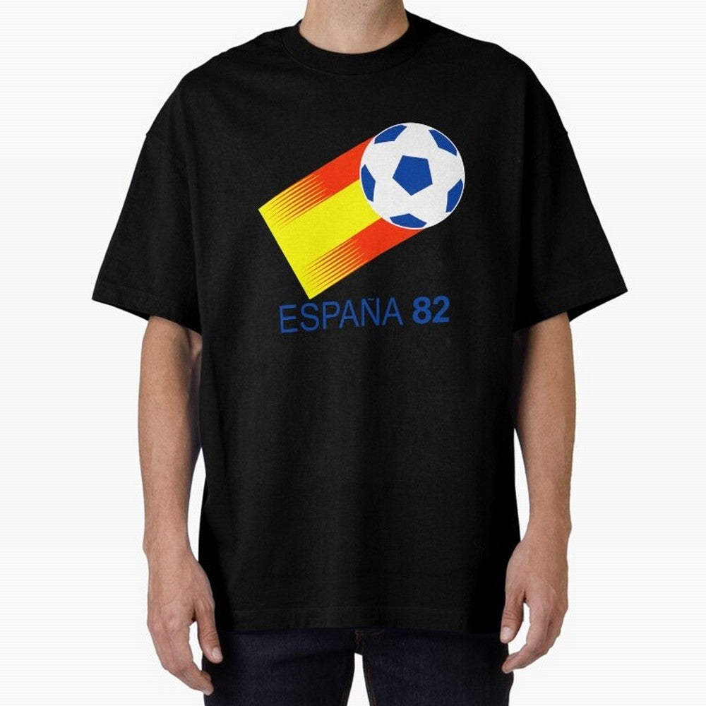 Spain Espana 82 World Cup Soccer 80s Classic T-Shirt Make Every Match About Global Football Passion for FIFA World Cup 2026, Highlighting Messi, Brazil, Portugal and Argentina, Football History, Final Match Energy, Crowd Noise and Once in a