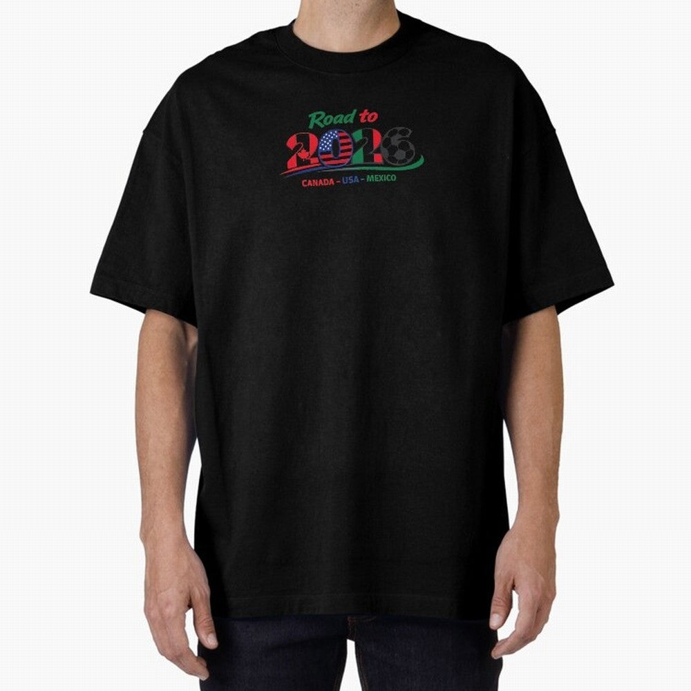 2026 Football Fan Design - North America - Three Nations One Dream Classic T-Shirt Cheer through Every Moment of FIFA World Cup 2026 Group Stage Spirit, Featuring Netherlands, Messi, CR7 and Mbappe, Championship Spirit, Famous Goals, Roaring Crowds