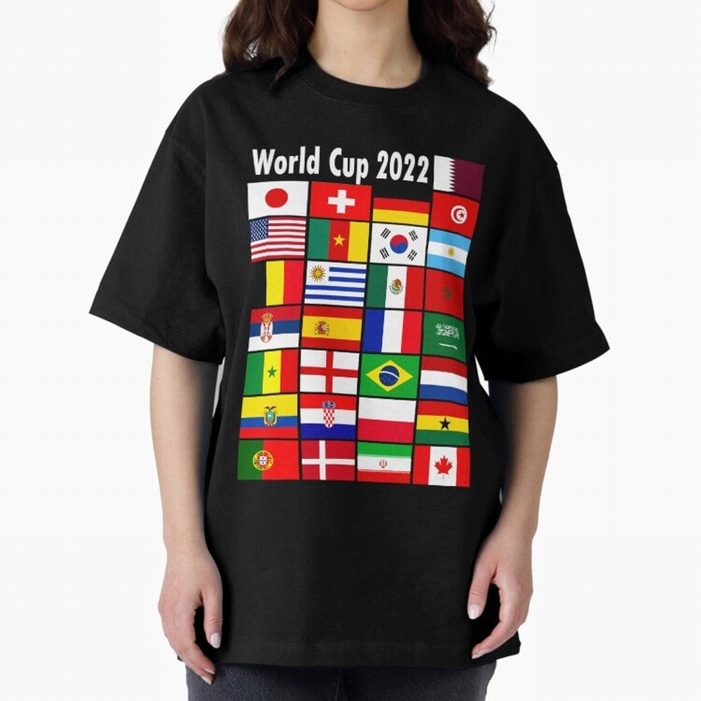 Countries Participating In The World Cup 2022 Qatar Classic T-Shirt Celebrate the Road through FIFA World Cup 2026 Filled with Messi, France and Portugal Energy, Football Festival Excitement, Trophy Ambitions, Country Rivalries and Star Player