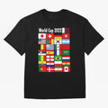 Countries Participating In The World Cup 2022 Qatar Classic T-Shirt Celebrate the Road through FIFA World Cup 2026 Filled with Messi, France and Portugal Energy, Football Festival Excitement, Trophy Ambitions, Country Rivalries and Star Player