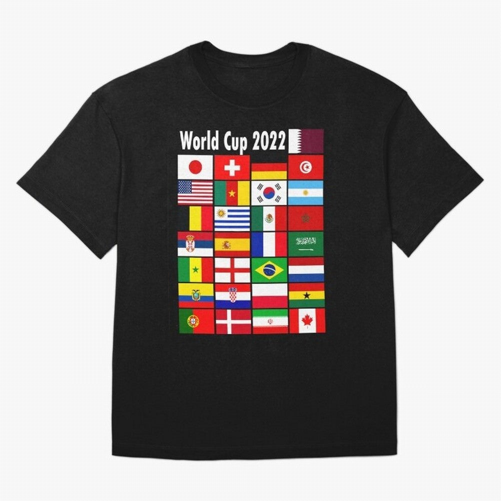 Countries Participating In The World Cup 2022 Qatar Classic T-Shirt Celebrate the Road through FIFA World Cup 2026 Filled with Messi, France and Portugal Energy, Football Festival Excitement, Trophy Ambitions, Country Rivalries and Star Player