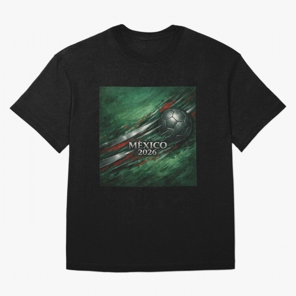 Mexico 2026 Kickoff Emblem Classic T-Shirt Stand with FIFA World Cup 2026 USA Canada Mexico for Fans of Messi, CR7 and Mbappe and England, France and Netherlands, Bringing Match Day Excitement, Supporter Culture, Golden Goals and Global Football