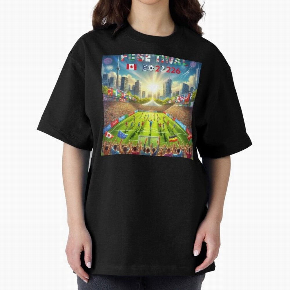 TORONTO SOCCER FESTIVAL 2026 Classic T-Shirt Experience FIFA World Cup 2026 Group Stage Spirit, Made for Argentina and Brazil, Cristiano Ronaldo, Soccer Culture, Superstar Moments, National Team Dreams and Competitive Fire; Great for Supporters Who