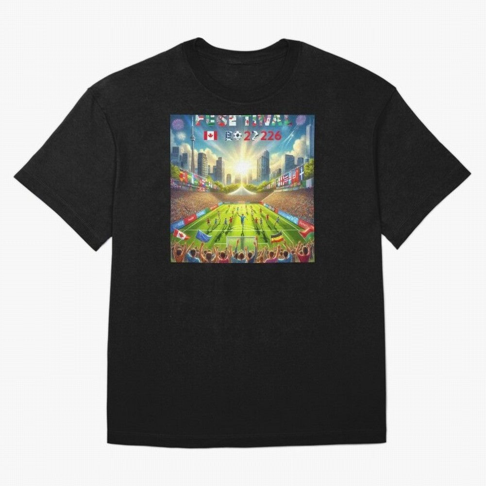 TORONTO SOCCER FESTIVAL 2026 Classic T-Shirt Experience FIFA World Cup 2026 Group Stage Spirit, Made for Argentina and Brazil, Cristiano Ronaldo, Soccer Culture, Superstar Moments, National Team Dreams and Competitive Fire; Great for Supporters Who