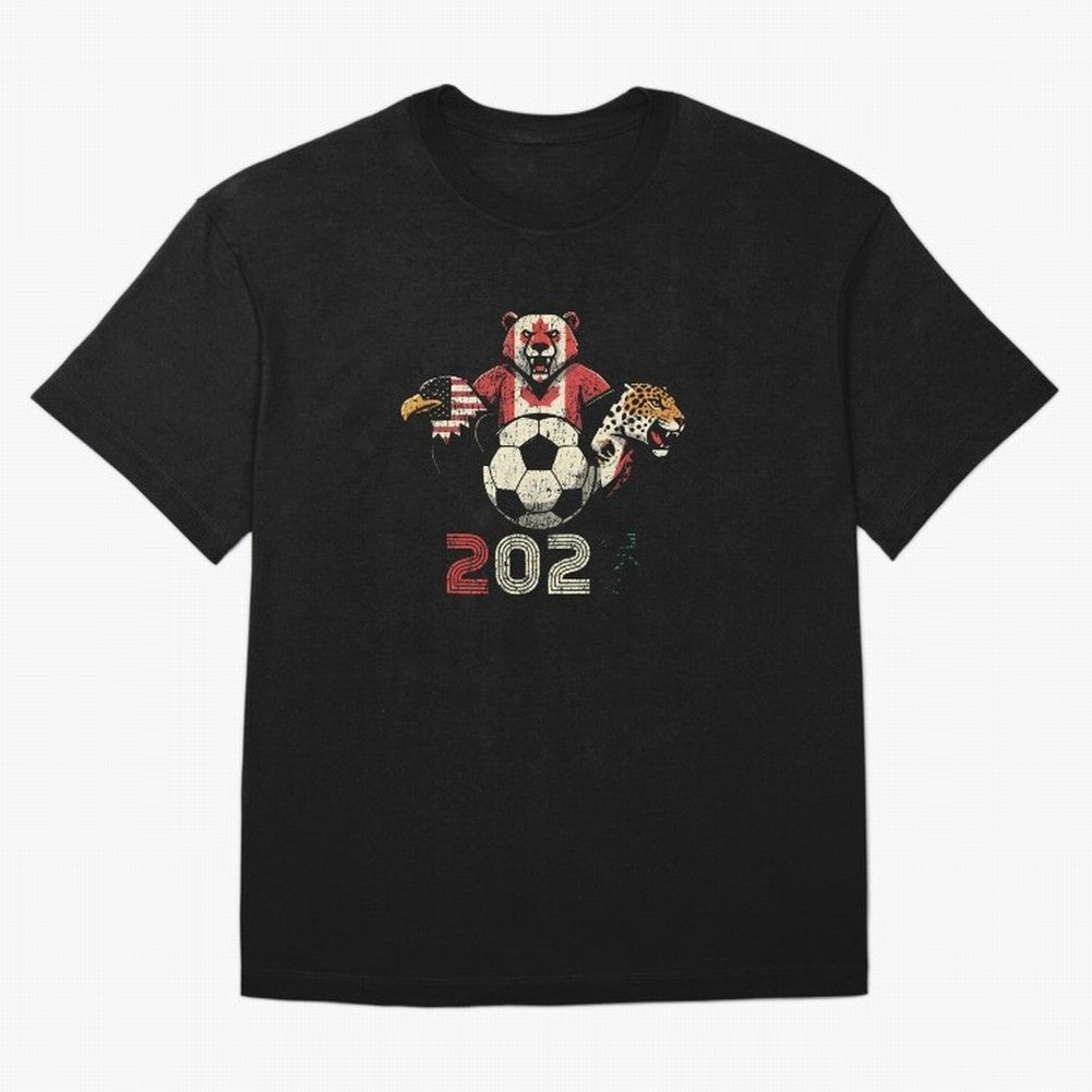 United 2026 Soccer Mascots North America Tournament T-Shirt_83157189 Classic T-Shirt Celebrate Unforgettable Nights in FIFA World Cup 2026 USA Canada Mexico for Fans of Cristiano Ronaldo, Haaland and CR7 and England, France and Netherlands,