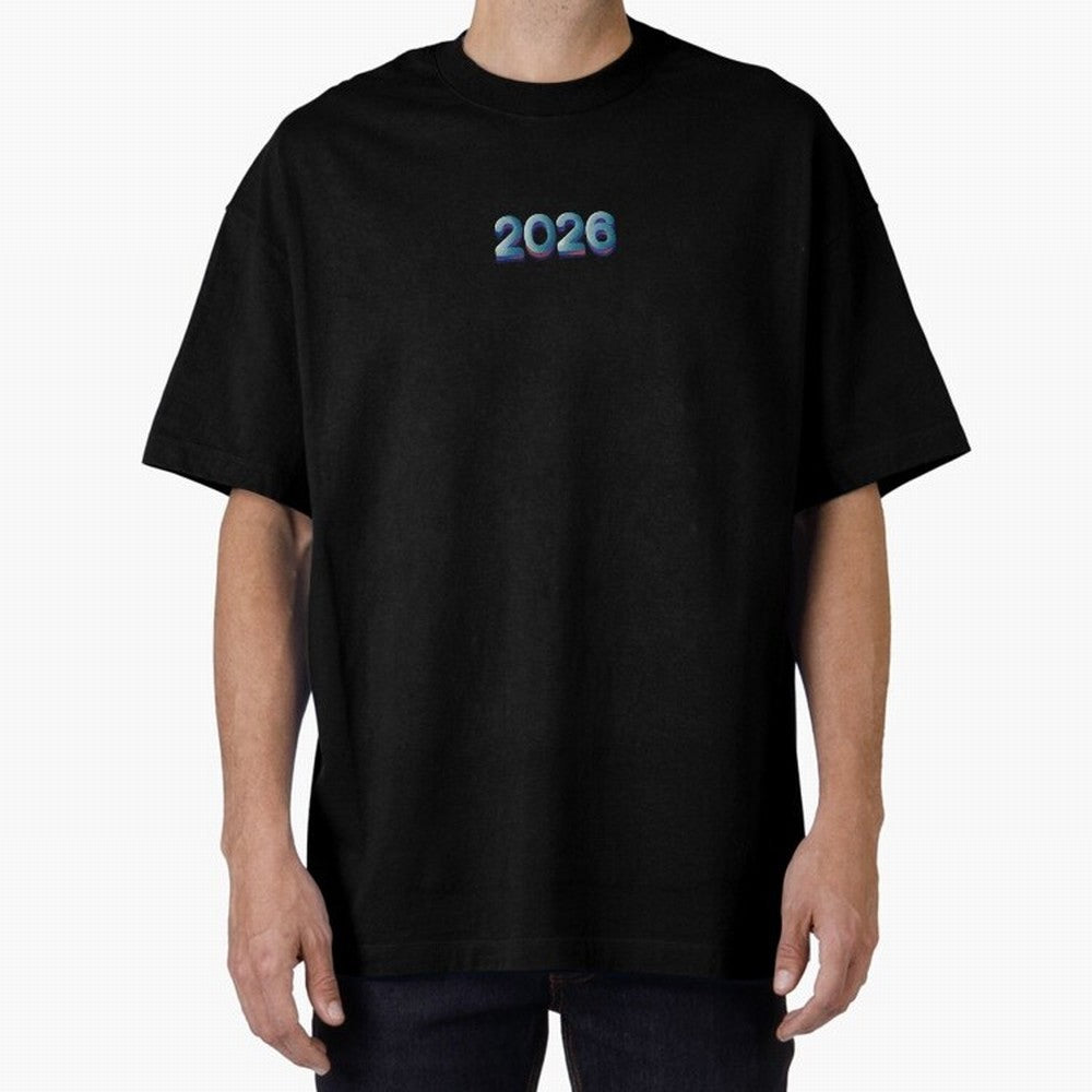 2026 Happy New Year Sticker Classic T-Shirt Stand Out with Spirit from Global Football Passion for FIFA World Cup 2026, Made for Messi, Neymar and Mbappe, Argentina, Match Day Excitement, Supporter Culture, Golden Goals and Global Football Passion;