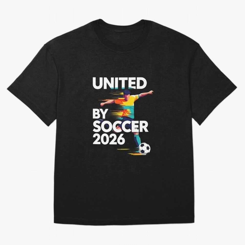 United by Soccer 2026 Football Fan Hoodie International Cup Style Graphic Classic T-Shirt Bring Legendary Rivalry Energy to FIFA World Cup 2026 Built around Messi, Neymar and Mbappe, Netherlands Energy, Supporter Pride, Iconic Celebrations,
