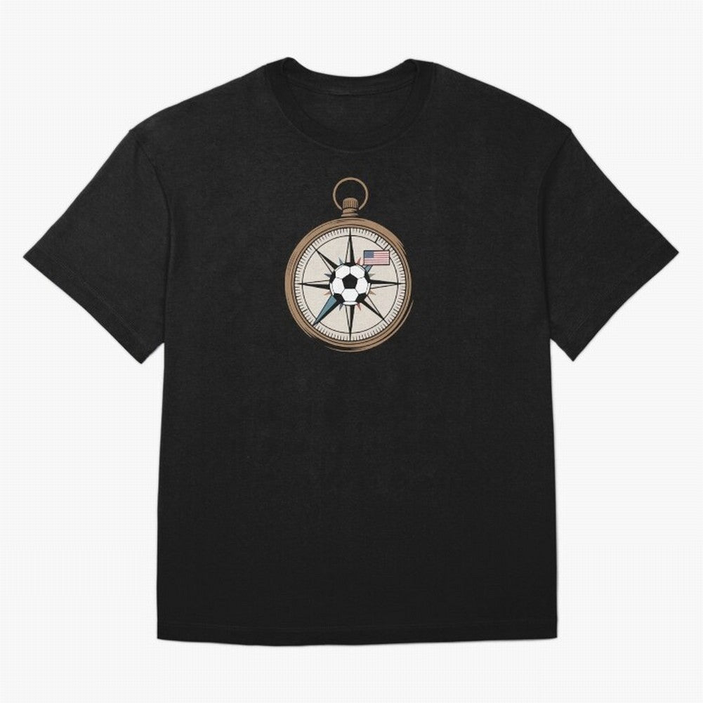 All Roads Lead to 2026 USA Compass Soccer World Cup Classic T-Shirt Show Championship Spirit for Match Day Hype around FIFA World Cup 2026 USA Canada Mexico, Messi, Neymar and Mbappe, England, Stadium Chants, National Pride, Trophy Dreams and
