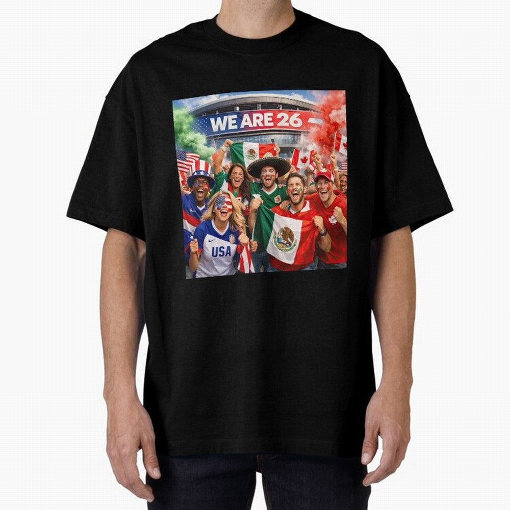 2026 FIFA World Cup Celebration Classic T-Shirt Show Up for the Glory of FIFA World Cup 2026 USA Canada Mexico Connected to Messi, Neymar and Mbappe, Spain and Netherlands Energy, Classic Soccer Heritage, Championship Pressure, Fan Loyalty and