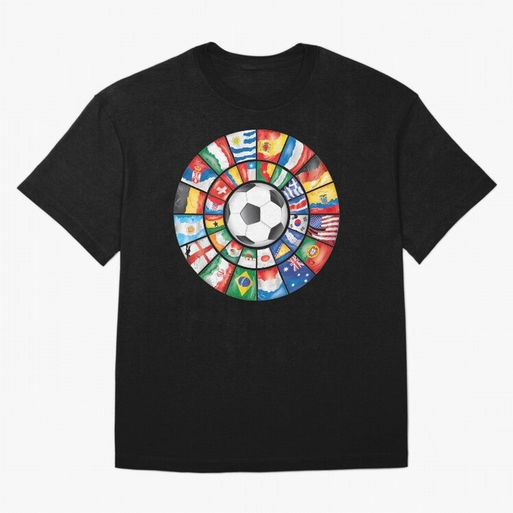 International Football Classic T-Shirt Celebrate the Road through Global Football Passion for FIFA World Cup 2026 USA Canada Mexico, Centered on Neymar, France, Worldwide Fan Energy, Dramatic Goals, Stadium Lights and Championship Celebrations;