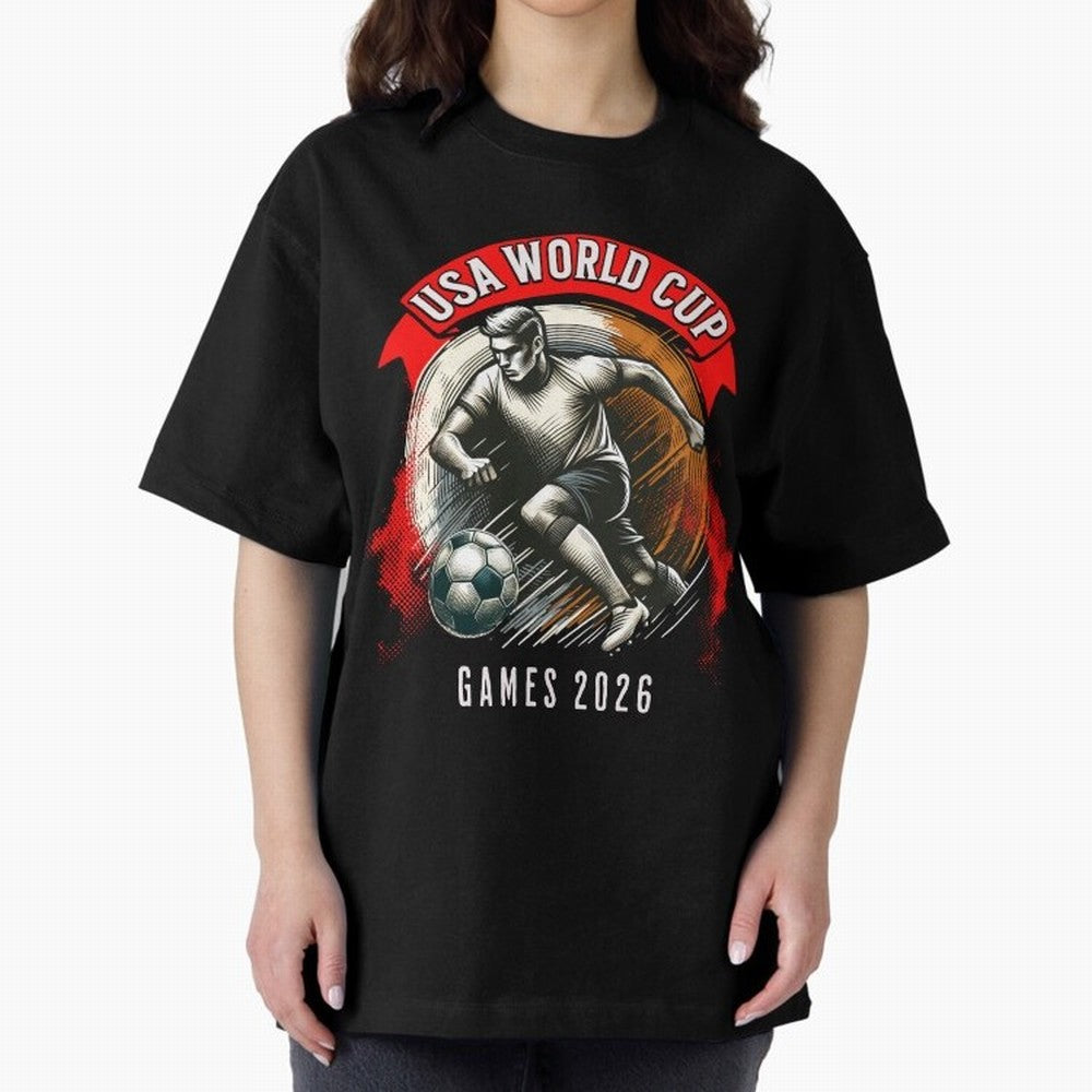 USA World Cup Classic T-Shirt Celebrate the Biggest Stage of FIFA World Cup 2026 for Fans of CR7 and France and Portugal, Bringing Stadium Memories, Football Loyalty, International Chants and Championship Tradition; Made for Collectors Who Enjoy