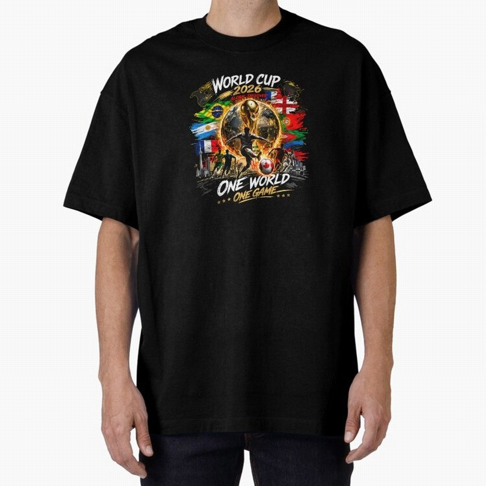 World Cup 2026 Classic T-Shirt Support Your Favorite Stars during FIFA World Cup 2026 USA Canada Mexico Driven by Messi, CR7 and Mbappe, France Energy, Stadium Chants, National Pride, Trophy Dreams and Unforgettable Football Memories; Made for