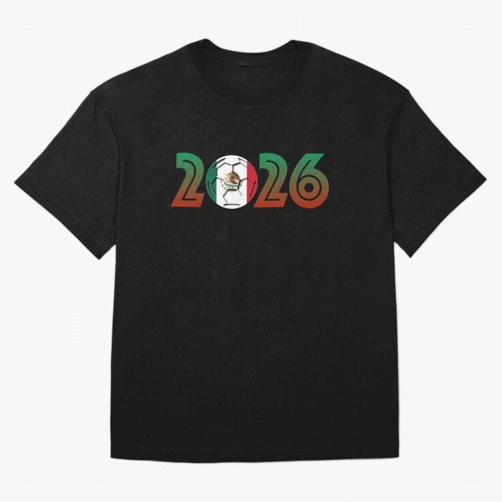 Mexico Soccer 2026 Design Classic T-Shirt Honor the Football Icons of FIFA World Cup 2026 Group Stage for Fans of CR7 and Messi and Spain, Bringing Global Supporter Spirit, Legendary Goals, National Colors and Tournament Celebration; Ideal for