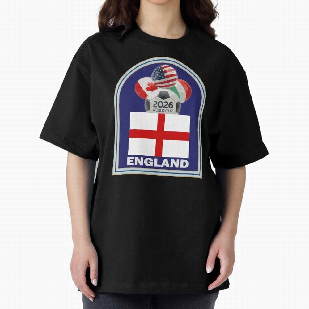 England 2026 Soccer T-shirt Classic T-Shirt Turn Every Weekend Toward the FIFA World Cup 2026 Group Stage Journey through CR7 and Messi Highlights, England, France and Netherlands Pride, Match Day Excitement, Supporter Culture, Golden Goals and