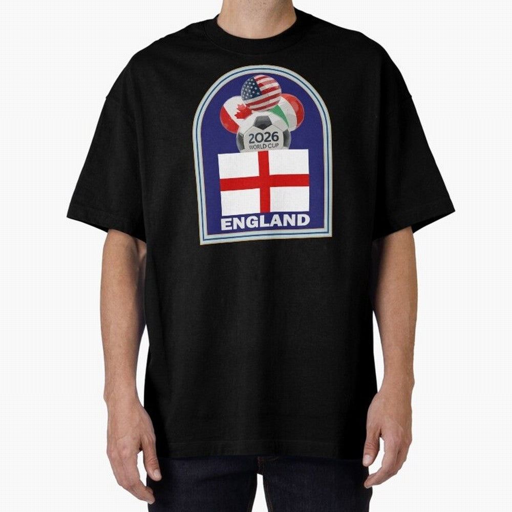 England 2026 Soccer T-shirt Classic T-Shirt Turn Every Weekend Toward the FIFA World Cup 2026 Group Stage Journey through CR7 and Messi Highlights, England, France and Netherlands Pride, Match Day Excitement, Supporter Culture, Golden Goals and