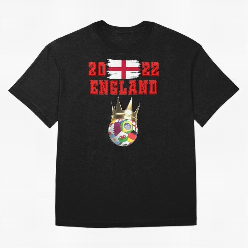 England soccer world cup jersey 2022 football Classic T-Shirt Bring a Vintage Feel to the FIFA World Cup 2026 Group Stage Journey through Messi, CR7 and Mbappe Highlights, Argentina, France and Brazil Pride, Supporter Pride, Iconic Celebrations,
