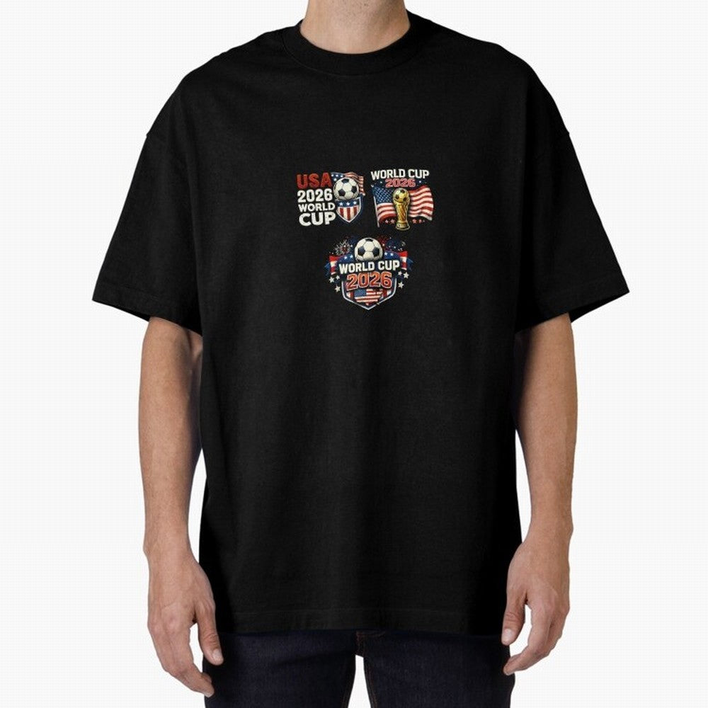 World Cup 2026 USA T-Shirt ¨C Soccer Football Fan Design | America Host Edition Classic T-Shirt Bring Champion Energy into FIFA World Cup 2026 Group Stage Spirit, Celebrating England, CR7 and Messi, Match Day Excitement, Supporter Culture, Golden