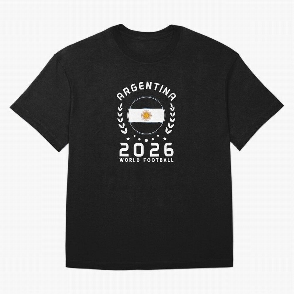 World Cup 2026 Argentina Football Fan Argentine Supporter T-Shirt_85614595 Classic T-Shirt Celebrate Rivalries and Pride in Global Football Passion for FIFA World Cup 2026 USA Canada Mexico, with Neymar, England, France and Netherlands, Football