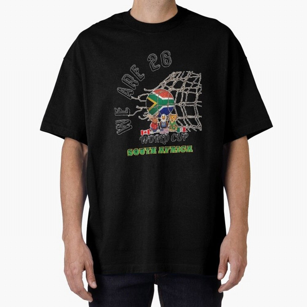 World cup 26 - South Africa Classic T-Shirt Celebrate Unforgettable Nights in Global Football Passion for FIFA World Cup 2026 USA Canada Mexico, with CR7, Spain and Netherlands, Football Festival Excitement, Trophy Ambitions, Country Rivalries and
