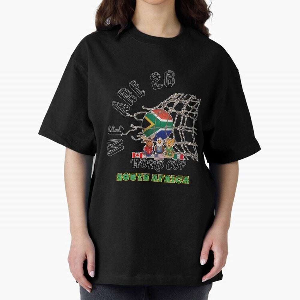 World cup 26 - South Africa Classic T-Shirt Celebrate Unforgettable Nights in Global Football Passion for FIFA World Cup 2026 USA Canada Mexico, with CR7, Spain and Netherlands, Football Festival Excitement, Trophy Ambitions, Country Rivalries and