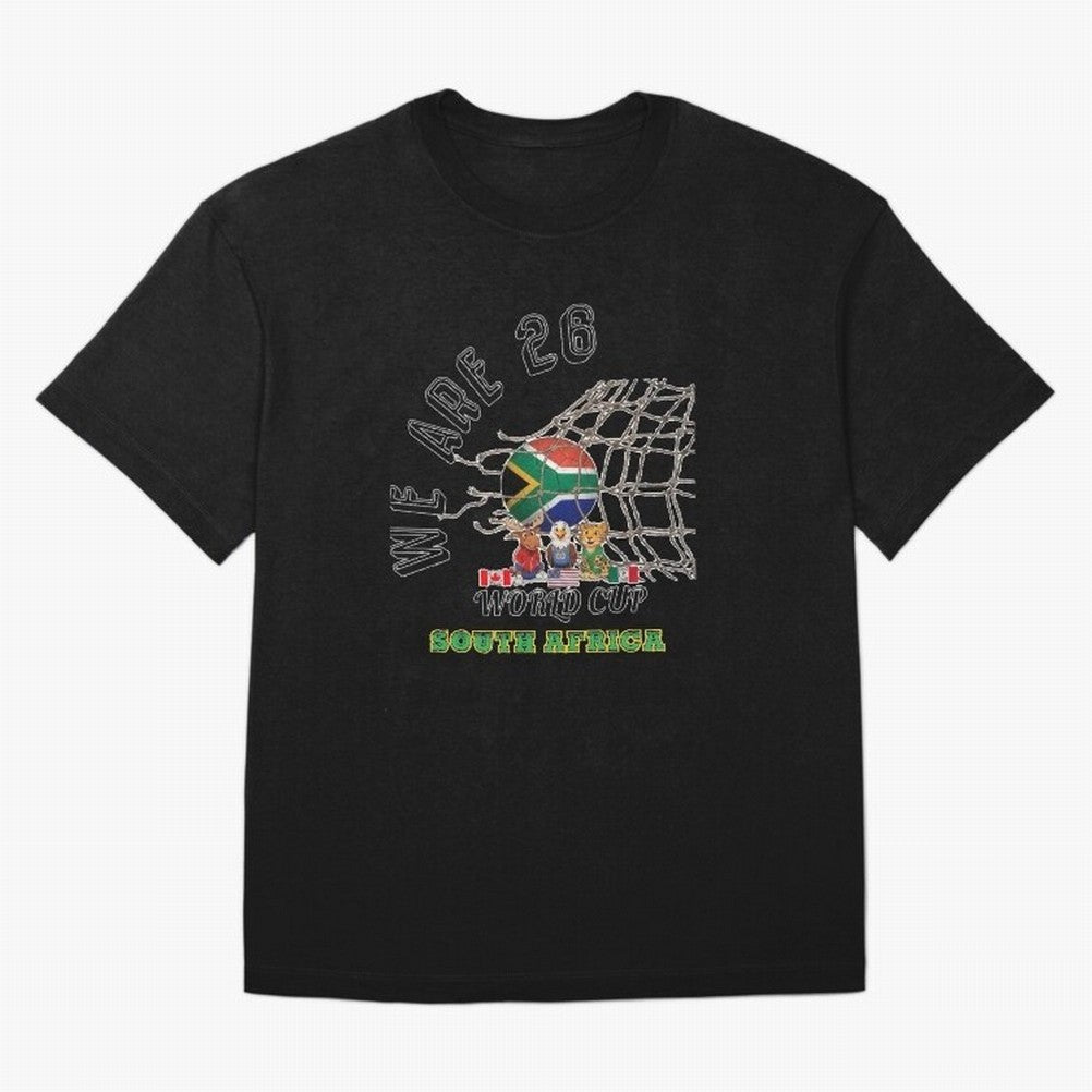 World cup 26 - South Africa Classic T-Shirt Celebrate Unforgettable Nights in Global Football Passion for FIFA World Cup 2026 USA Canada Mexico, with CR7, Spain and Netherlands, Football Festival Excitement, Trophy Ambitions, Country Rivalries and
