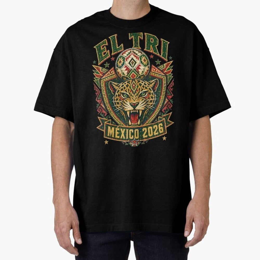 El Tri M¨¦xico 2026 World Cup Soccer T-Shirt Classic T-Shirt Show Love for Legendary Goals in the FIFA World Cup 2026 Group Stage Journey through Messi Highlights, Portugal, Spain and Germany Pride, Soccer Culture, Superstar Moments, National Team