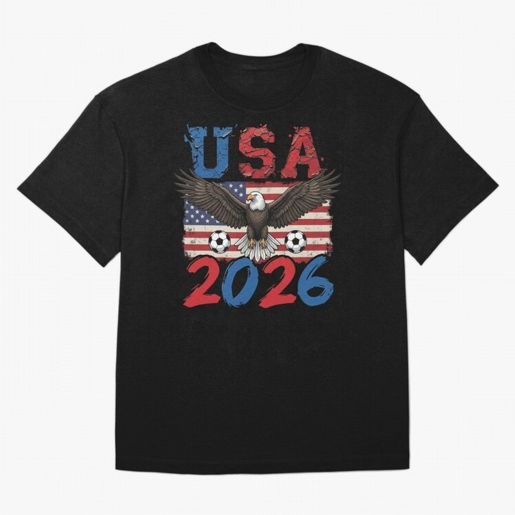 USA world cup 2026 soccer fan Classic T-Shirt Celebrate Soccer Greatness during FIFA World Cup 2026 USA Canada Mexico for Fans of Mbappe and England, France and Netherlands, Bringing Goal Celebration Energy, Supporter Heritage, Football Icons and