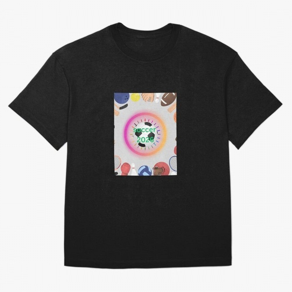SOCCER GAME OF NATIONS Classic T-Shirt Keep the Match Day Mood of FIFA World Cup 2026 Group Stage for Fans of Haaland and Portugal, Spain and Germany, Bringing Football Festival Excitement, Trophy Ambitions, Country Rivalries and Star Player Buzz;