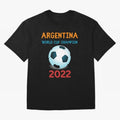 Argentina, 2022 World Cup Champion Classic T-Shirt Carry National Pride through Match Day Hype around FIFA World Cup 2026 USA Canada Mexico, Neymar, England, Tournament Hype, Historic Matchups, Family Viewing Parties and Global Sports Pride; Great