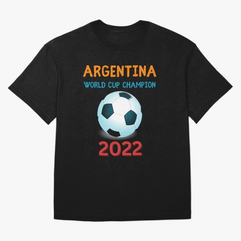 Argentina, 2022 World Cup Champion Classic T-Shirt Carry National Pride through Match Day Hype around FIFA World Cup 2026 USA Canada Mexico, Neymar, England, Tournament Hype, Historic Matchups, Family Viewing Parties and Global Sports Pride; Great