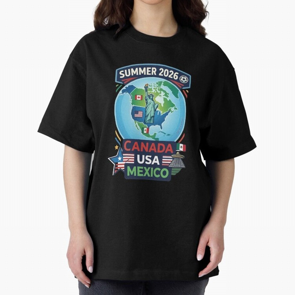 SUMMER 2026 SOCCER Classic T-Shirt Represent the FIFA World Cup 2026 Group Stage Journey through Messi, CR7 and Mbappe Highlights, Germany Pride, Fan Favorite Moments, National Team Passion, Big Match Drama and Soccer History; Great for Supporters