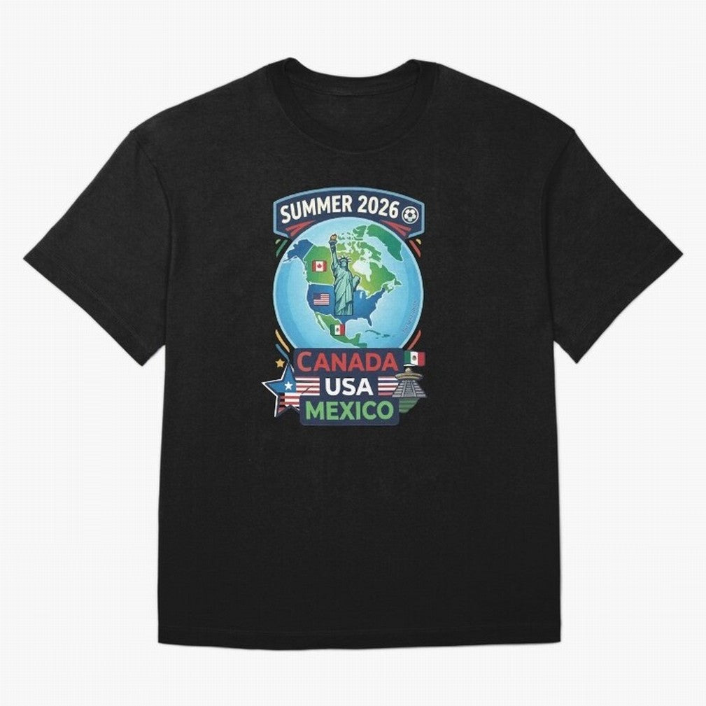 SUMMER 2026 SOCCER Classic T-Shirt Represent the FIFA World Cup 2026 Group Stage Journey through Messi, CR7 and Mbappe Highlights, Germany Pride, Fan Favorite Moments, National Team Passion, Big Match Drama and Soccer History; Great for Supporters