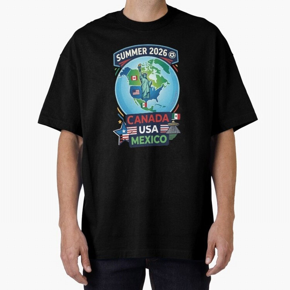 SUMMER 2026 SOCCER Classic T-Shirt Represent the FIFA World Cup 2026 Group Stage Journey through Messi, CR7 and Mbappe Highlights, Germany Pride, Fan Favorite Moments, National Team Passion, Big Match Drama and Soccer History; Great for Supporters