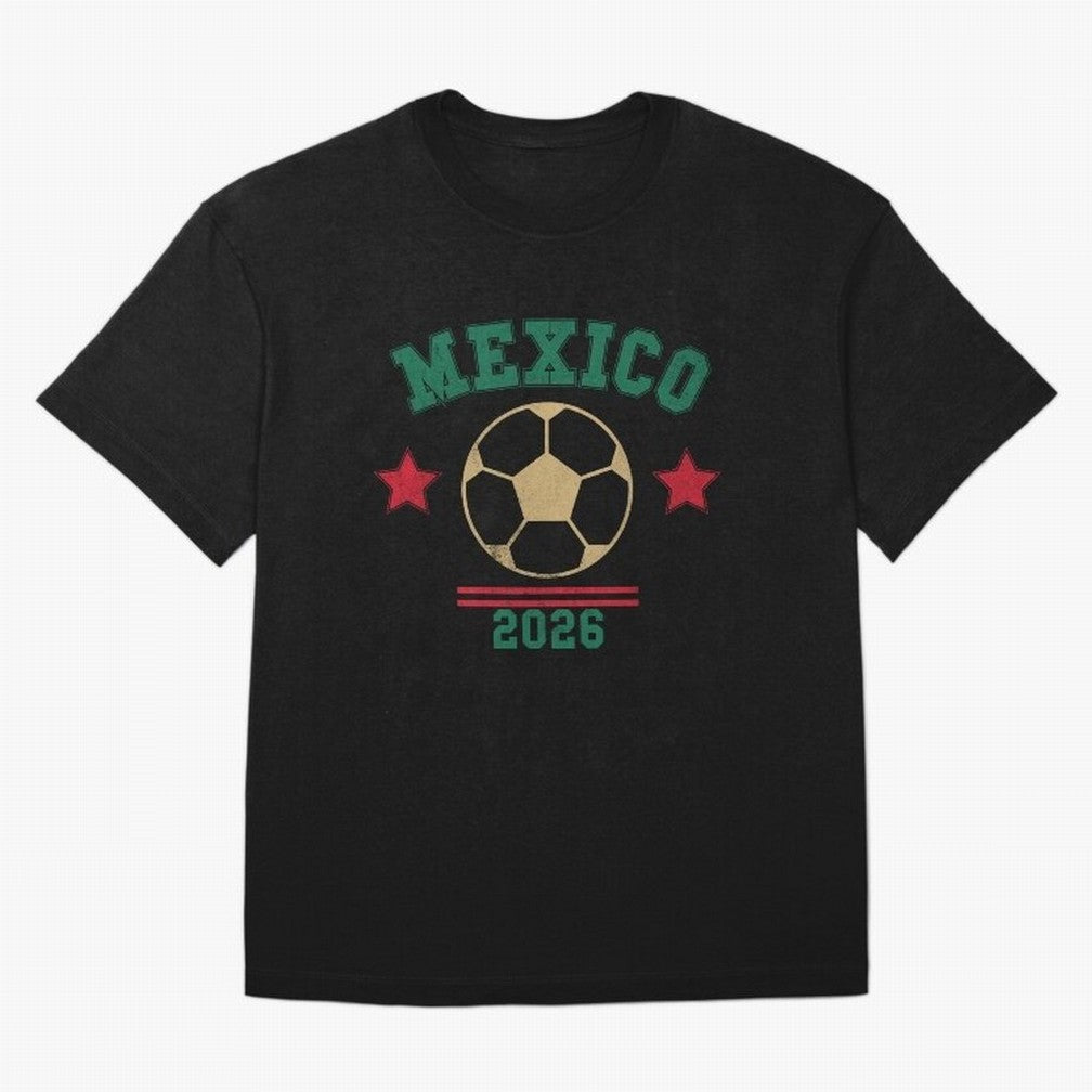 Mexico Soccer Fan 2026 Jersey Style Design Classic T-Shirt Follow the Final Road of the FIFA World Cup 2026 Journey through Neymar Highlights, Spain Pride, Goal Celebration Energy, Supporter Heritage, Football Icons and Worldwide Tournament Joy;