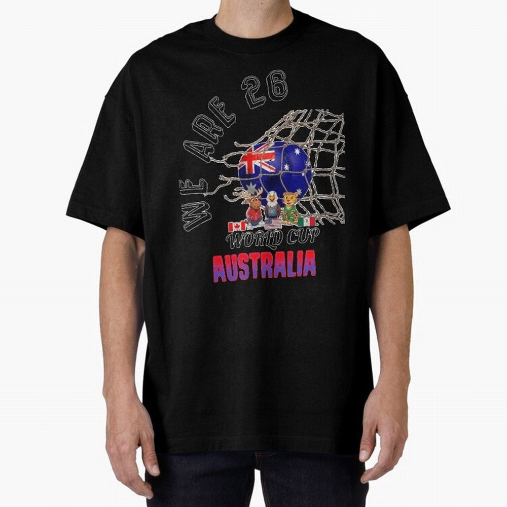 World cup 26 - Australia Classic T-Shirt Showcase Match Day Hype around FIFA World Cup 2026, Cristiano Ronaldo, Haaland and CR7, Portugal, Supporter Pride, Iconic Celebrations, Legendary Names and Global Match Day Energy; Great for Supporters Who
