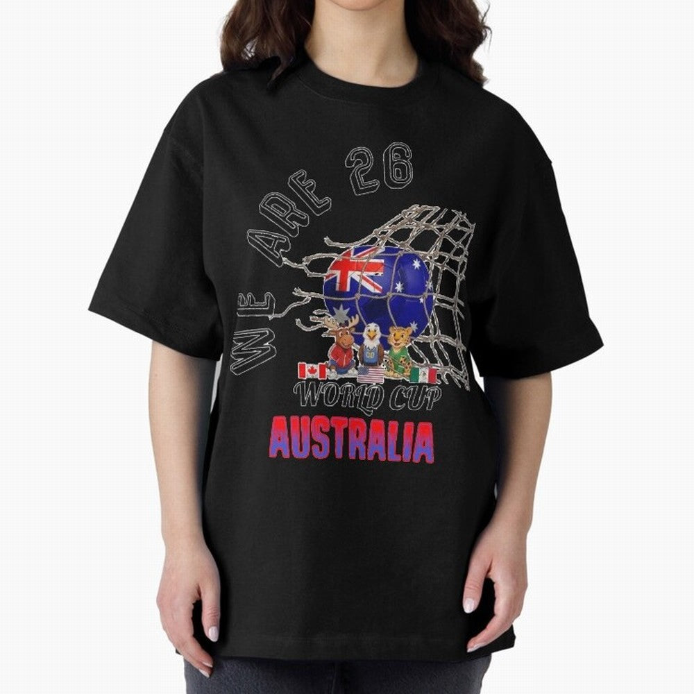 World cup 26 - Australia Classic T-Shirt Showcase Match Day Hype around FIFA World Cup 2026, Cristiano Ronaldo, Haaland and CR7, Portugal, Supporter Pride, Iconic Celebrations, Legendary Names and Global Match Day Energy; Great for Supporters Who