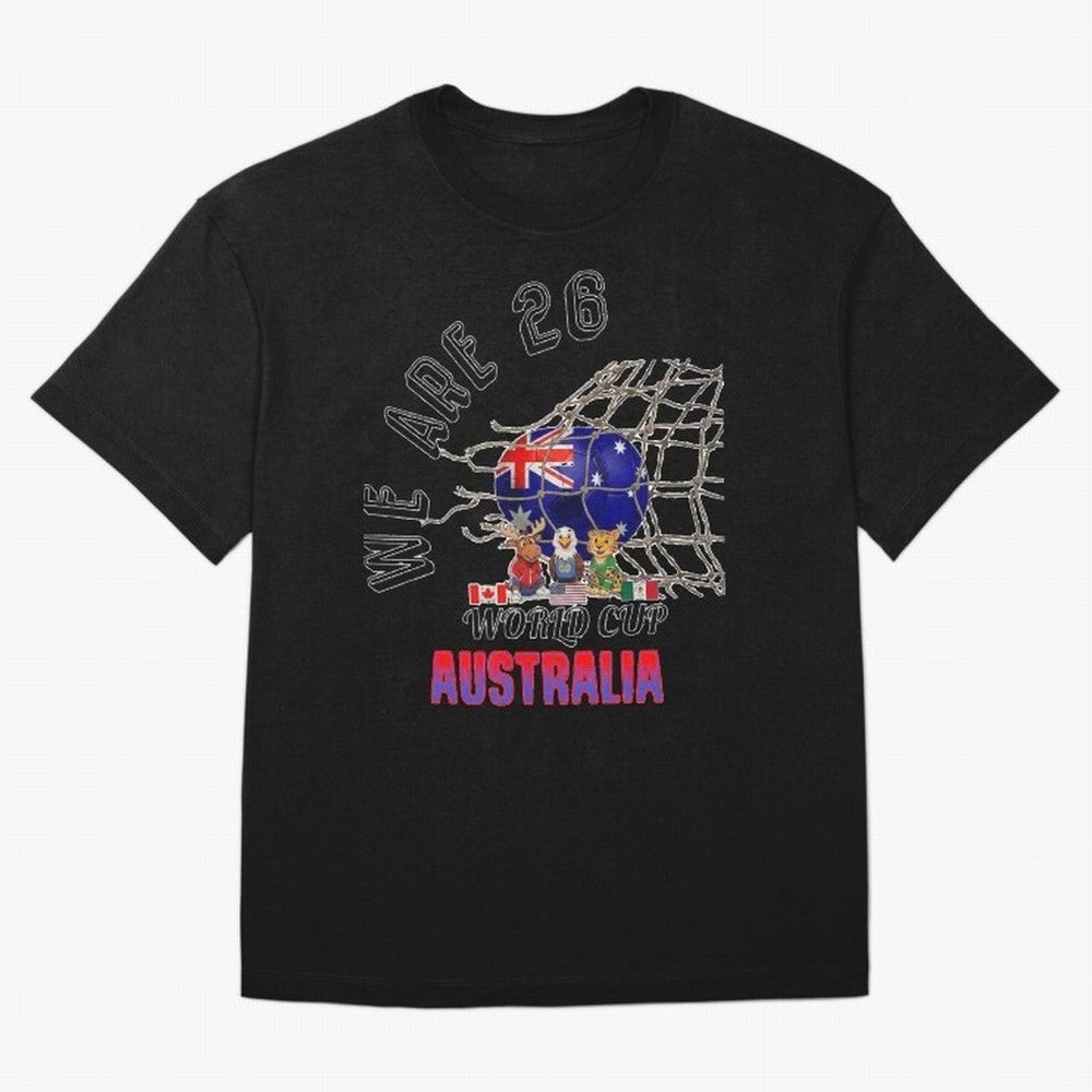 World cup 26 - Australia Classic T-Shirt Showcase Match Day Hype around FIFA World Cup 2026, Cristiano Ronaldo, Haaland and CR7, Portugal, Supporter Pride, Iconic Celebrations, Legendary Names and Global Match Day Energy; Great for Supporters Who