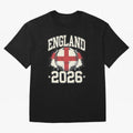 England 2026 World Cup for Football Fans and Teams Classic T-Shirt Show Passion for the Stars of FIFA World Cup 2026 USA Canada Mexico Spirit, Inspired by Spain and Netherlands, Messi, CR7 and Mbappe, Global Supporter Spirit, Legendary Goals,