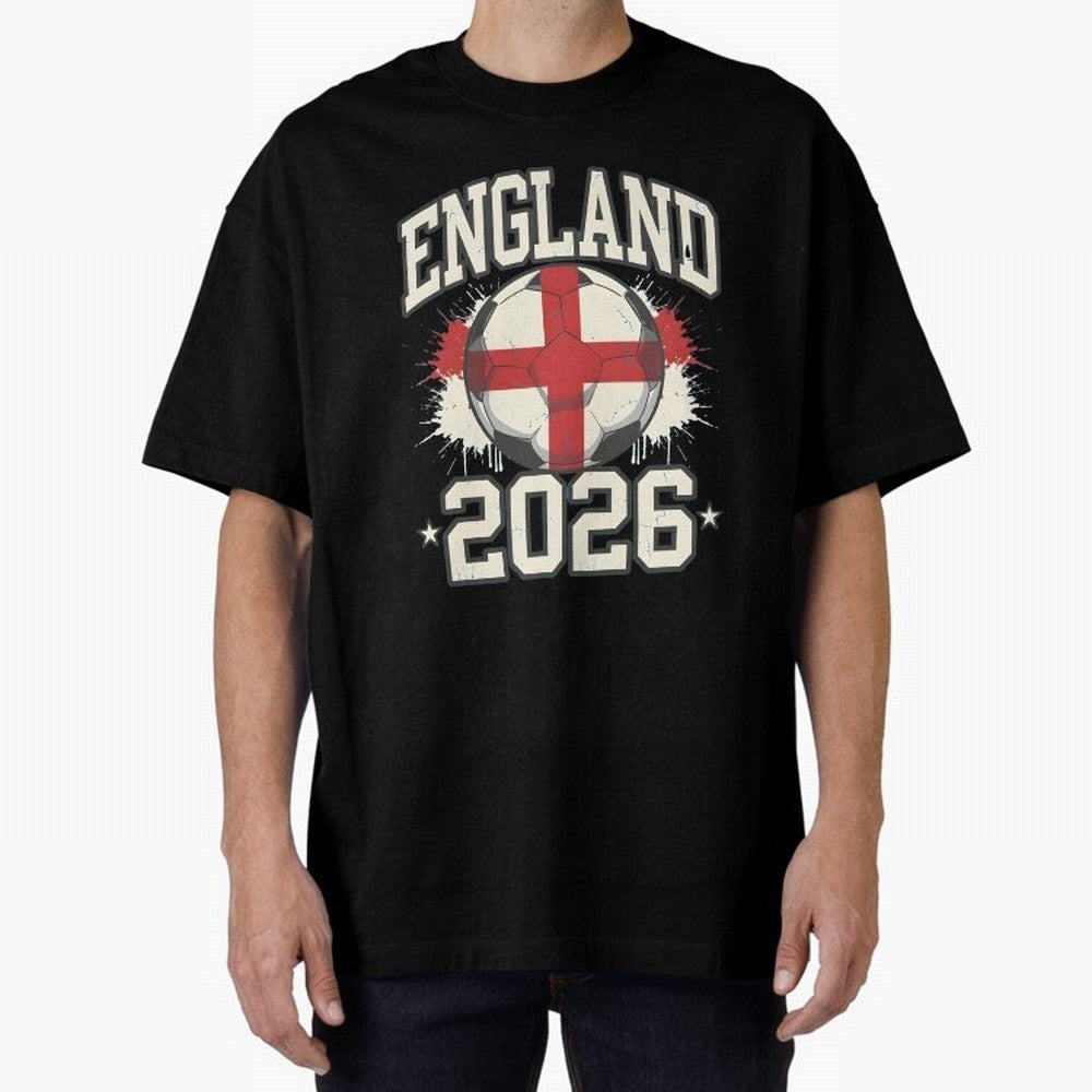 England 2026 World Cup for Football Fans and Teams Classic T-Shirt Show Passion for the Stars of FIFA World Cup 2026 USA Canada Mexico Spirit, Inspired by Spain and Netherlands, Messi, CR7 and Mbappe, Global Supporter Spirit, Legendary Goals,
